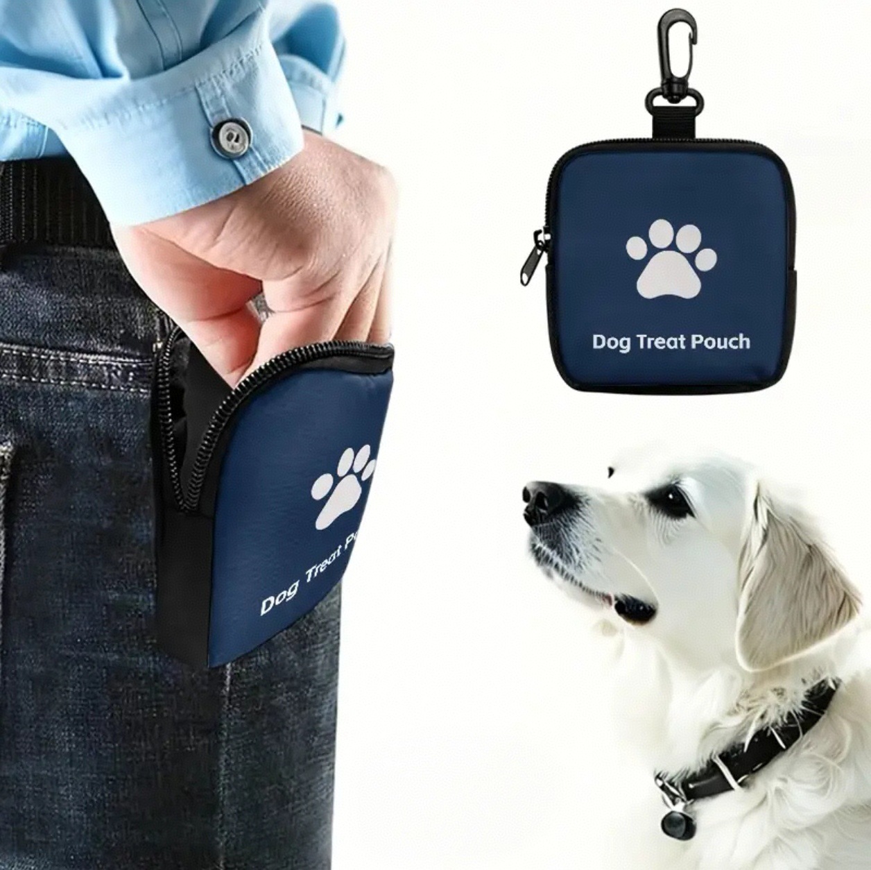 Kantong Camilan Latihan Anjing - Food Storage Zipper ulasan dan harga
