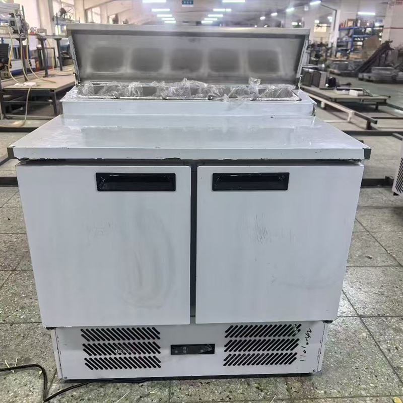 Kulkas Meja Persiapan Pizza 2  - Food Storage For Refrigerator ulasan dan harga
