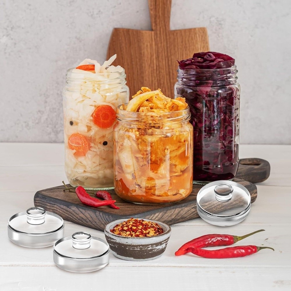 Tutup Stoples Mason Mulut Leba - Mason Jar Wide Mouth ulasan dan harga