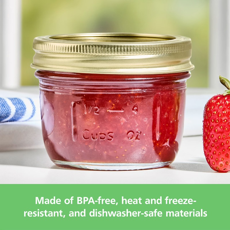 Stoples Mason 8 oz, Stoples Pe - Mason Jar Wide Mouth ulasan dan harga