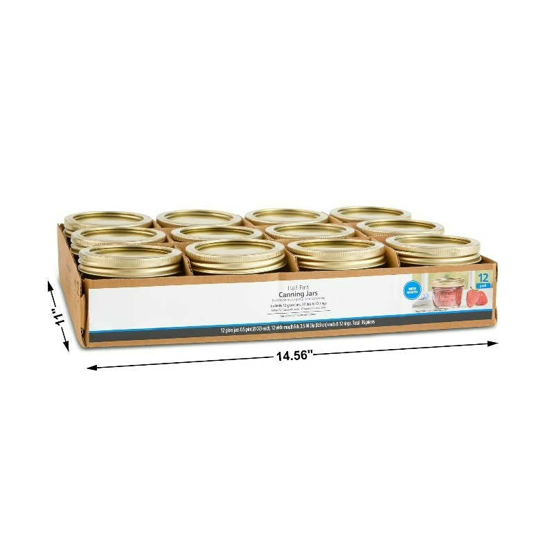 Stoples Mason 8 oz, Stoples Pe - Mason Jar Wide Mouth ulasan dan harga