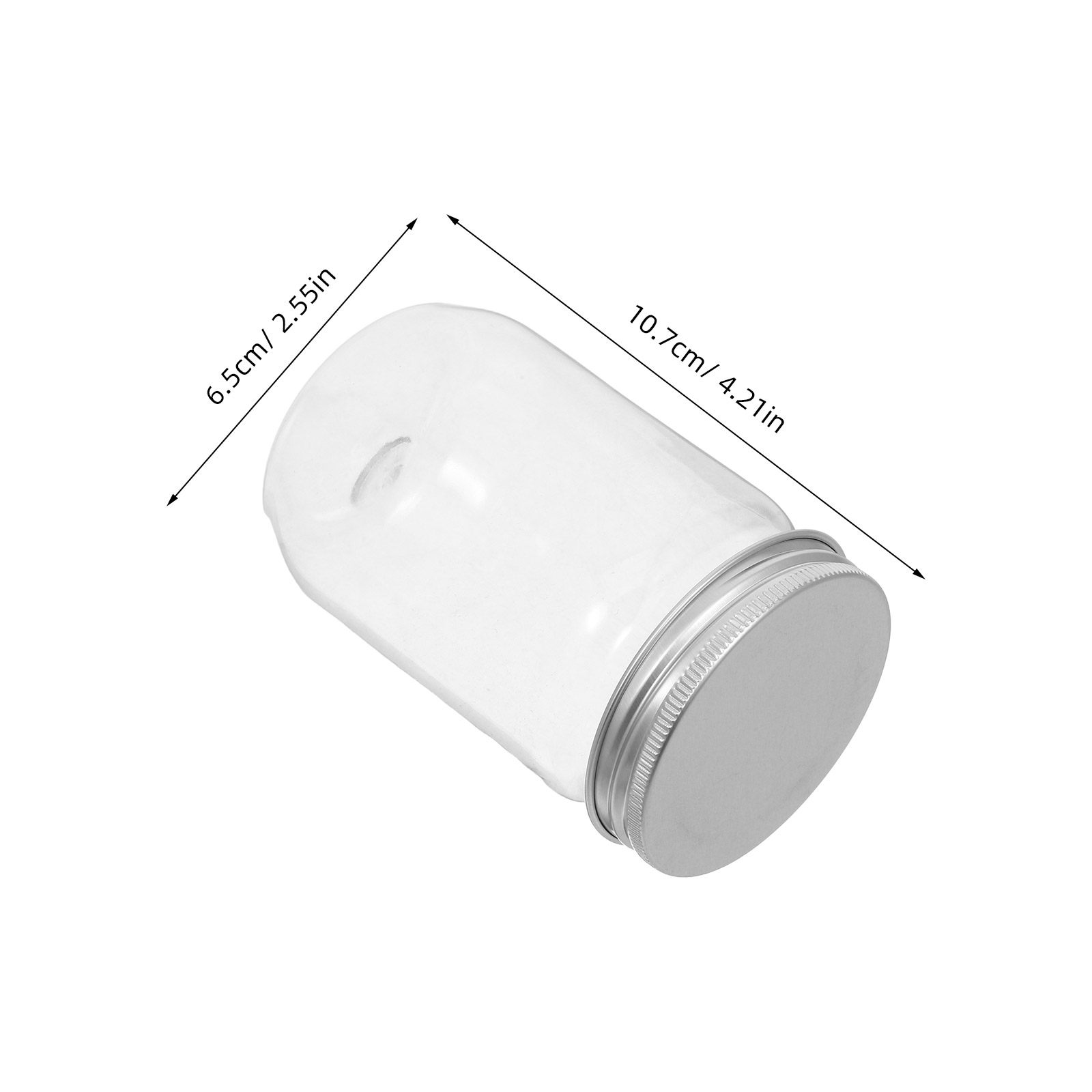 6 Buah Stoples Plastik Bening  - Food Storage Jars & Containers ulasan dan harga