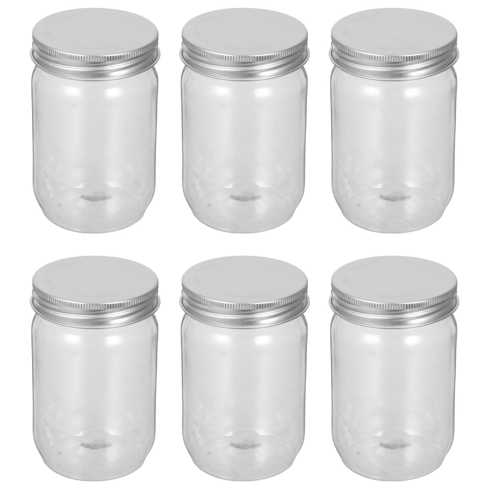 6 Buah Stoples Plastik Bening  - Food Storage Jars & Containers ulasan dan harga