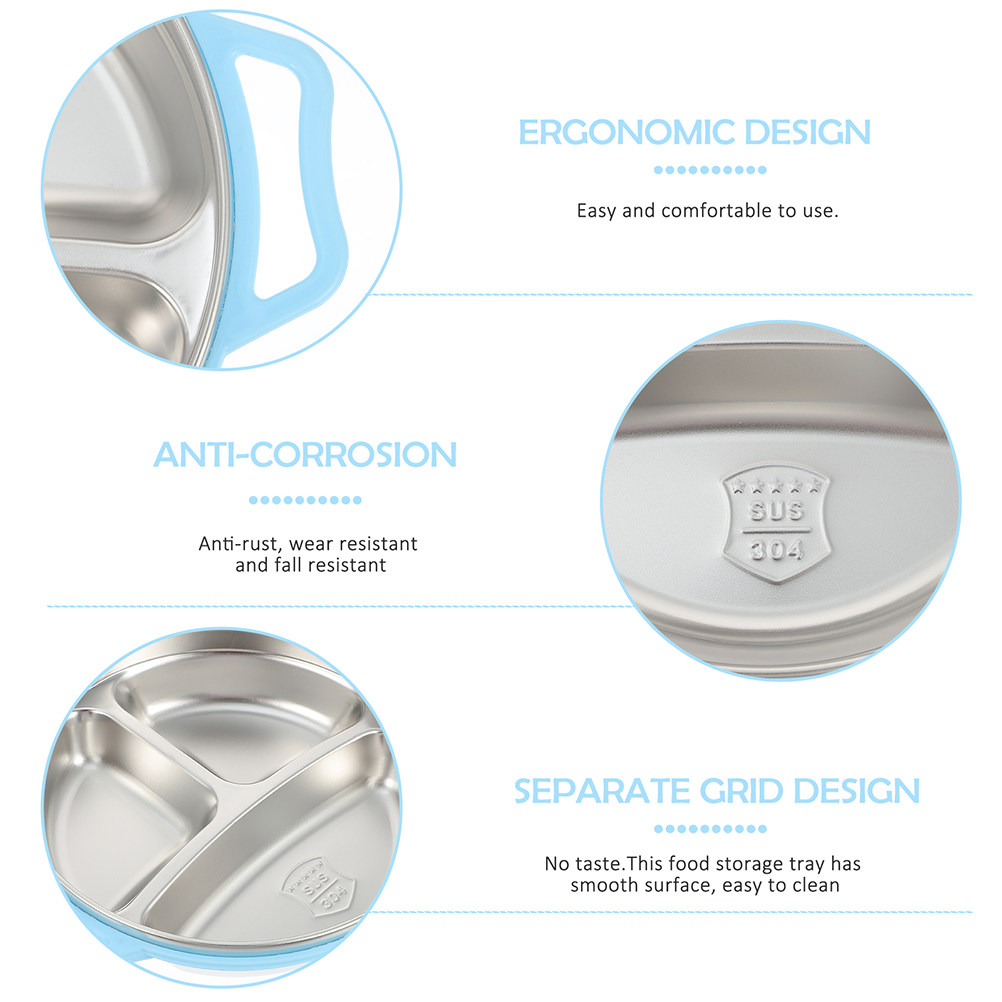 Piring Penyimpanan Makanan Ana - Food Storage In Stainless Steel ulasan dan harga