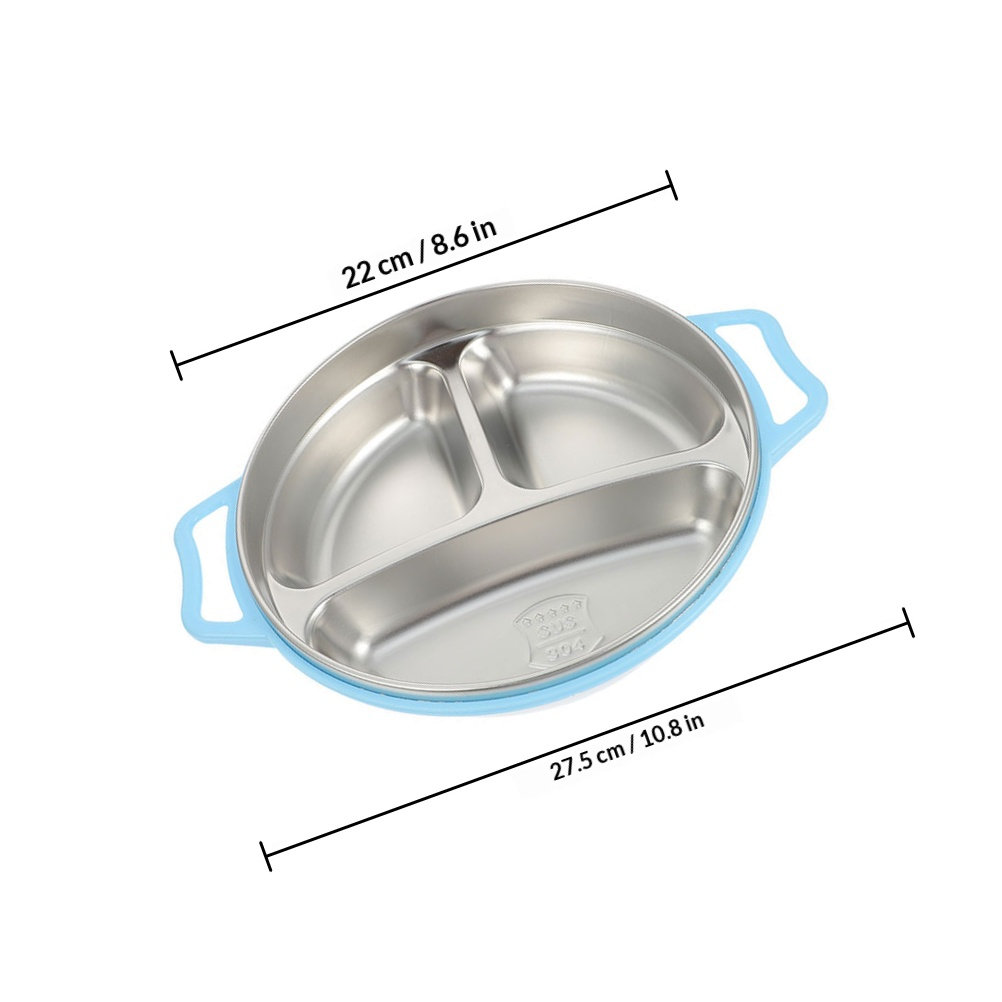 Piring Penyimpanan Makanan Ana - Food Storage In Stainless Steel ulasan dan harga
