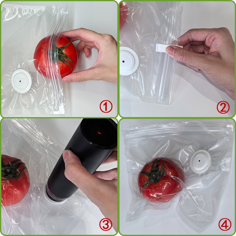Kantong Penyimpanan Vakum Udar - Food Storage Reusable Bags ulasan dan harga