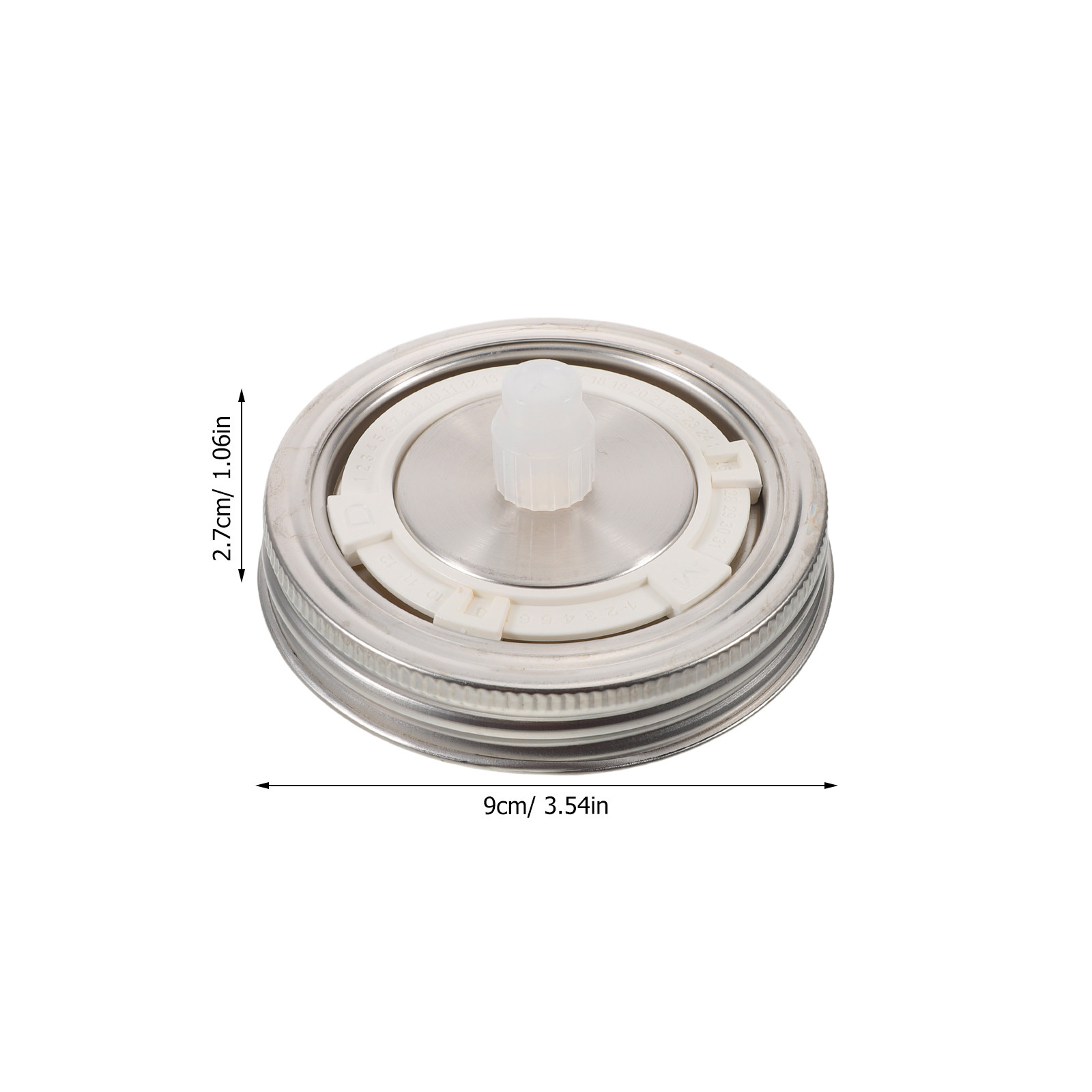 2 Buah Tutup Fermentasi Airloc - Mason Jar Wide Mouth ulasan dan harga