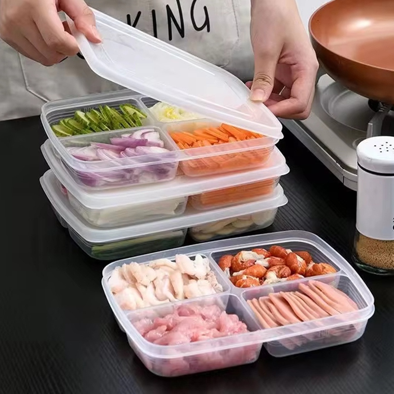 Kotak Penyimpanan Kulkas Kotak - Food Storage For Refrigerator ulasan dan harga