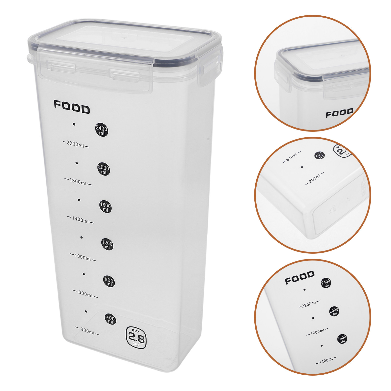 2 Buah Wadah Penyimpanan Biji- - Food Storage Jars & Containers ulasan dan harga