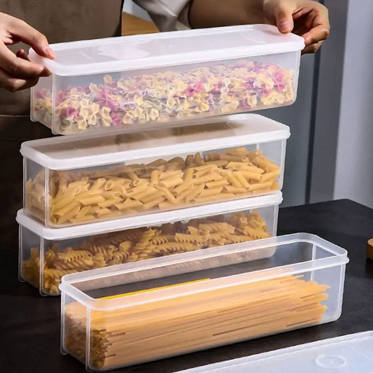 1 Kotak Penyimpanan Plastik Tr - Food Storage For Refrigerator ulasan dan harga