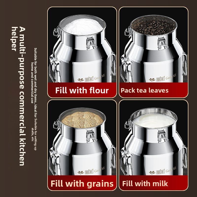Tong Penyimpanan dan Pengangku - Food Storage In Stainless Steel ulasan dan harga