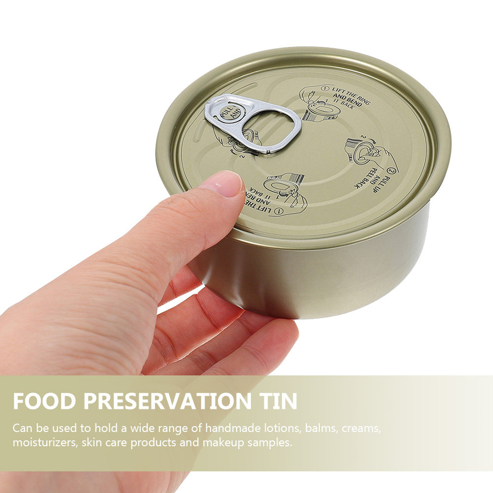 12 Buah Wadah Tinplate Tertutu - Food Storage Small ulasan dan harga